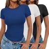 3pcs Black/ White/ Royal Blue