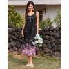 image:imageEkouaer Nightgowns for Women Long Sleeveless Night Gowns Ladies Soft Nightdress Victorian Sleepwear with Pockets SXXXLBlack Pink Sakura
