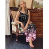 image:imageEkouaer Nightgowns for Women Long Sleeveless Night Gowns Ladies Soft Nightdress Victorian Sleepwear with Pockets SXXXLCherry Blossoms
