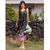 image:imageEkouaer Nightgowns for Women Long Sleeveless Night Gowns Ladies Soft Nightdress Victorian Sleepwear with Pockets SXXXLCherry Blossoms