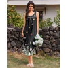 image:imageEkouaer Nightgowns for Women Long Sleeveless Night Gowns Ladies Soft Nightdress Victorian Sleepwear with Pockets SXXXLFlower Butterfly