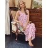 image:imageEkouaer Nightgowns for Women Long Sleeveless Night Gowns Ladies Soft Nightdress Victorian Sleepwear with Pockets SXXXLPink Florals