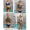 image:imageEkouaer Sarong Wraps for Women Beach Cover Up Short Crochet Bikini Swimsuit Coverup Skirts for Swimwear SXXLArmy Green