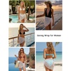 image:imageEkouaer Sarong Wraps for Women Beach Cover Up Short Crochet Bikini Swimsuit Coverup Skirts for Swimwear SXXLWhite