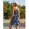 image:imageEkouaer Womens Athletic Romper Dress Summer Tennis Active Sports Mini Dresses Built in Shorts Travel Vacation Outfits SXXLBlack Grey