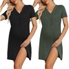 Black/Deep Army Green