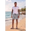 image:imageEkouaer Mens 7 Swim Trunks Swimwear Zip Pockets Beach Board Shorts Bathing Suits with Mesh LiningZ Gray Leaves