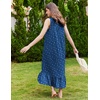 image:imageEkouaer Nightgowns for Women Long Sleeveless Night Gown Victorian Nightdress Button Sleepshirt Soft Sleepwear SXXXLBlue Dog Paw