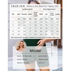 image:imageEkouaer Women Maternity Sets 2 Piece Outfits Summer T Shirts and Biker Shorts Set Pregnancy LoungewearGreen