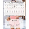image:imageEkouaer Women Maternity Sets 2 Piece Outfits Summer T Shirts and Biker Shorts Set Pregnancy LoungewearOrange Pink