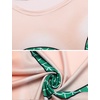 image:imageEkouaer Womens Bikini Shirt Cover Up Short Sleeve Cute Bikini Print CoverUp Baggy T Shirt Dress Fun WearAmermaid