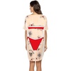image:imageEkouaer Womens Bikini Shirt Cover Up Short Sleeve Cute Bikini Print CoverUp Baggy T Shirt Dress Fun WearChristmas