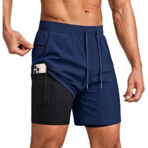 image:imageEkouaer Mens 7 Swim Trunks Swimwear Zip Pockets Beach Board Shorts Bathing Suits with Mesh LiningNavy Blue