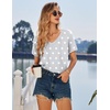 image:imageEkouaer Nightgowns for Women Bamboo Viscose Sleep Shirts Short Sleeve Night Shirts Casual Sleep Dress Soft SleepwearGrey Star