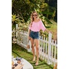 image:imageEkouaer Nightgowns for Women Bamboo Viscose Sleepshirt Short sleeve Nightshirt V Neck T shirt Night gown Boyfriend SleepwearPink