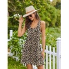 image:imageEkouaer Nightgowns for Women Cotton Night Gown Tank Sleeveless Sleepshirt Racerback Nightdress Chemise Sleepwear SXXXLLeopard