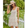 image:imageEkouaer Nightgowns for Women Cotton Night Gown Tank Sleeveless Sleepshirt Racerback Nightdress Chemise Sleepwear SXXXLYellow Floral