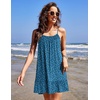 image:imageEkouaer Nightgowns for Women Spaghetti Strap Night Gown Sleeveless Sleep Dress Chemise SleepwearDog Footprints