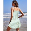 image:imageEkouaer Nightgowns for Women Spaghetti Strap Night Gown Sleeveless Sleep Dress Chemise SleepwearFloral Green