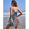 image:imageEkouaer Nightgowns for Women Spaghetti Strap Night Gown Sleeveless Sleep Dress Chemise SleepwearGreen Ethnic
