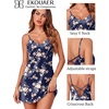 image:imageEkouaer Satin Silky Night Gowns for Adult Women Ladies Lingerie Sleeveless Nightgowns Sexy Slip Nighties S2XLPlants Flowers