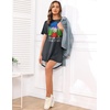 image:imageEkouaer Sleep Shirts for Women Short Sleeve Night Shirts for Sleeping Pullover Nightgown Soft Nightdress SXXXLThe Stars Nightshirt
