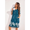image:imageEkouaer Womens House Dress Floral Print Moo Moos Nightgowns Moomoo Dresses Mumus with PocketsBlue Green