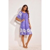image:imageEkouaer Womens House Dress Floral Print Moo Moos Nightgowns Moomoo Dresses Mumus with PocketsLilac
