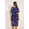 image:imageEkouaer Womens House Dress Floral Print Nightgown with Pockets Mumu DressButterfly