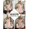 image:imageEkouaer Womens Nightgown Button Down Night Gowns Short Sleeve Sleepshirt V Neck Nightshirt Soft Sleepwear SXXLPink