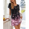 image:imageEkouaer Womens Nightgowns Short Sleeve Nightshirt Soft Night Gown Ladies Nightdress Comfy Pajama DressCherry Blossoms