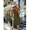 image:imageEkouaer Womens Racerback Sleeveless NightgownArmy Green