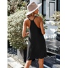 image:imageEkouaer Womens Racerback Sleeveless NightgownBlack