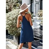 image:imageEkouaer Womens Racerback Sleeveless NightgownNavy