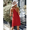 image:imageEkouaer Womens Racerback Sleeveless NightgownRed