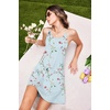 image:imageEkouaer Womens Racerback Sleeveless NightgownTrailing Flowers