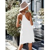 image:imageEkouaer Womens Racerback Sleeveless NightgownWhite