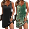 Black/Floral Green