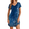 Ethnic Print Blue