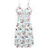 image:imageEkouaer Sleepwear Womens Chemise Nightgown Full Slip Lace Lounge DressMint Flower