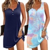 Navy Blue+blue Tie-dye