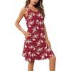 Wine Red White Flower