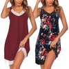 Wine Red+black Flower