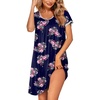 Floral Navy Rose