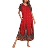 Red Ethnic Print