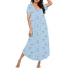 Light Blue Floral