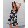 image:imageEkouaer Womens Camisole Chemise NightgownBlack Floral