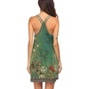 image:imageEkouaer Womens V Neck Sleeveless NightgownGreen Flower