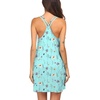image:imageEkouaer Womens V Neck Sleeveless NightgownLight Blue Floral
