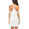 image:imageEkouaer Womens V Neck Sleeveless NightgownWhite
